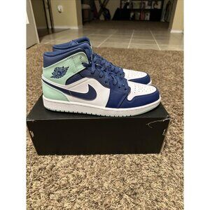 Jordan 1 Mid Mystic Navy Mint Foam